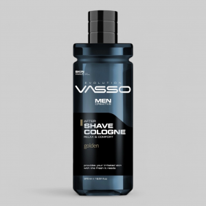 Vasso After Shave Cologne Golden - лосьон после бритья, 370 мл. 