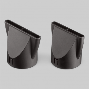 Фен "Moser - Edition Pro 2" - 2000W, удлиненный матовый корпус, 2 насадки. (чёрный)