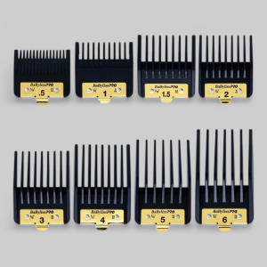 BaBylissPRO Premium Clipper Guards X 8 - набор из восьми премиальных насадок для машинок "FX8700 и FX825".