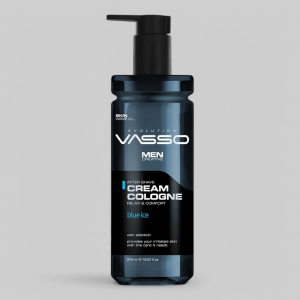 Vasso After Shave Cologne Blue Ice - крем - одеколон после бритья, 370 мл.