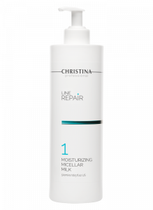 МИЦЕЛЛЯРНОЕ МОЛОЧКО LINE REPAIR 1 MOISTURIZING MICELLAR MILK С МИЦЕЛЛАМИ И ВИТАМИНОМ Е 500 МЛ 