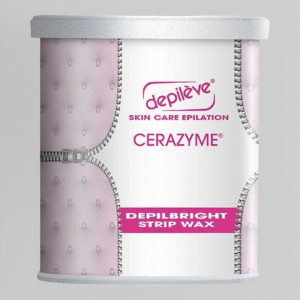 Воск "CERAZYME DEPILBRIGHT WAX" осветляет и выравнивает тон кожи, 800гр.