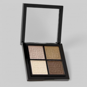 Палетка теней QUADRO ELEGANTO, 06 moxie (зеленая) L'arte del bello