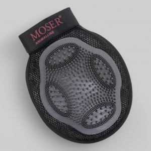 Щетка- рукавица с мягкими резиновыми щетинками, для короткошерстных пород собак и кошек