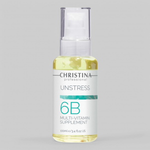 МАССАЖНОЕ МАСЛО ДЛЯ ЛИЦА UNSTRESS 6B STEP MULTY VITAMIN SUPPLEMENT С МУЛЬТИВИТАМИНАМИ 100 МЛ 