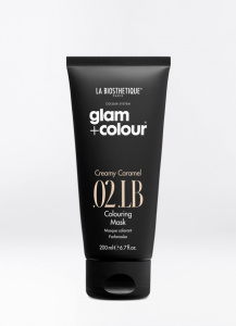 La Biosthetique Glam+Colour  Creamy Caramel .02.LB Colouring Mask - оттеночная маска для волос, цвет "Creamy Caramel .02.LB", 200 мл.