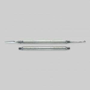 Kiepe Manicure Instrument - копьё "ВИДАЛЯ" с ложкой "УНА" для удаления комедонов.