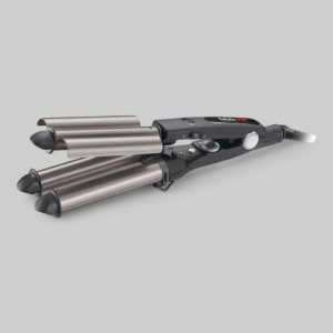 BaBylissPRO Titanium Tourmaline Triple Barrel - утюжок - гафре титаново-турмалиновое покрытие, нагрев 140-220С.