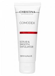 CHRISTINA Comodex Scrub & Smooth Exfoliator - выравнивающий скраб-эксфолиатор, 75 мл.