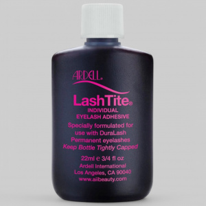 Клей для пучковых ресниц "LASH TITE ADHESIVE DARK" чёрный, 22мл