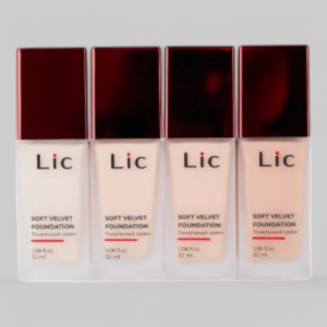 Тональный крем Lic - Soft Velvet Foundation, оттенок 03Y, 32 мл. (арт. Lic41284)