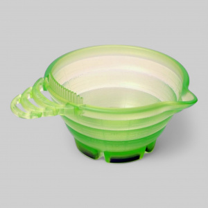 Миска для окрашивания, объем 350мл., материал PMP, зеленая