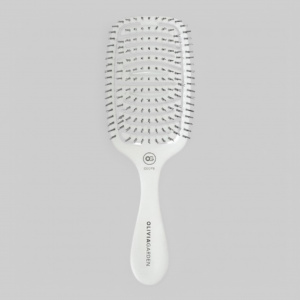 Olivia Garden Essential Care Flex Fine Hair Bristles Ice White - массажная щетка для тонких волос, 20 см.
