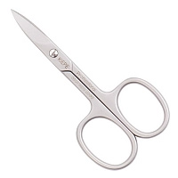 Kiepe Nail Scissors Stainless Steel - ножницы "CRONO" для ногтей, с широким изогнутым полотном, 3,5.