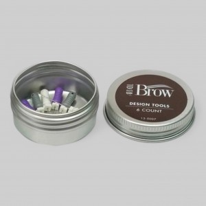 "Design tools" - инструменты для работы волосковой техникой, три вида по две штуки.