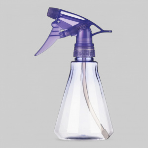 Распылитель прозрачный с цветной крышкой, 330мл.