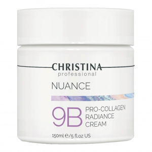 CHRISTINA Nuance 9B Pro-collagen Radiance cream - крем "Сияние" с коллагеном, 150 мл.