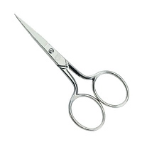 Kiepe Cuticle Embroidery Scissors Stright Blade - ножницы для ногтей длинные прямые.