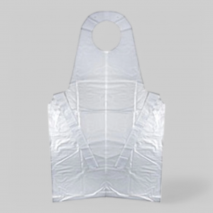 Фартук "La Biosthetique", одноразовый (полиэтилен), чёрный.