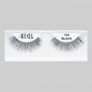 Ресницы подиумные "NATURAL LASHES", модель №105, чёрные.