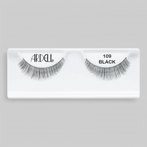 Ресницы подиумные "NATURAL LASHES", модель №109, чёрные.