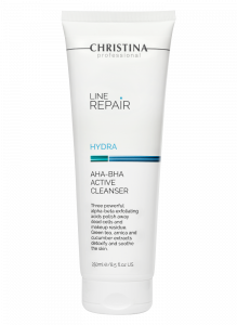 CHRISTINA Line Repair Hydra AHA-BHA Active Cleanser - очищающий активный гель с AHA-BHA кислотами, 250 мл.