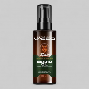 Vasso Beard And Mustache Oil - масло для бороды и усов, 75 мл.