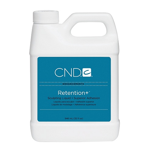 "RETENTION+" -  Беспраймерный ликвид для работы с  искуственными ногтями, с тенденцией к отслаиванию, 944мл.