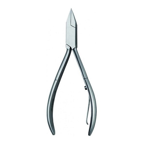 Kiepe Ingrow Nipper Spring Split Tip Box 13cm - щипцы угловые для вросшего ногтя, серия "HLC", 13 см.