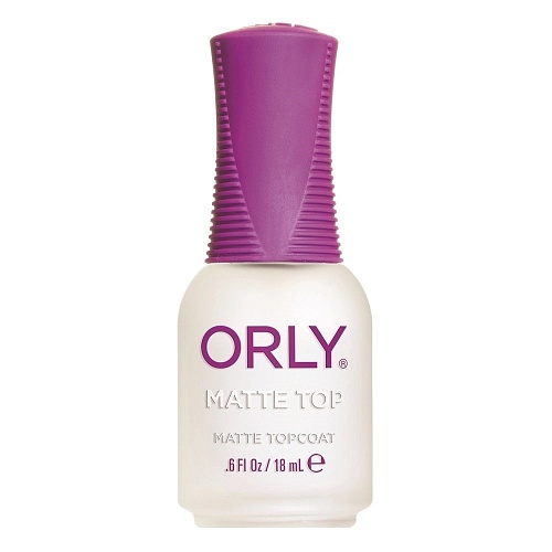 ORLY TRT .6fl oz/18ml MATTE TOP - ВЕРХНЕЕ ПОКРЫТИЕ С МАТИРУЮЩИММ ПОКРЫТИЕМ, 18 мл.