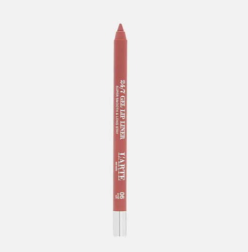 Гелевый карандаш для губ устойчивый 24/7 Gel Lip Liner, 06 small talk L'arte del bello