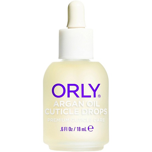 ORLY "ARGAN OIL CUTICLE DROPS" - Капли для питания и увлажнения кутикулы и ногтевой пластины, 18мл