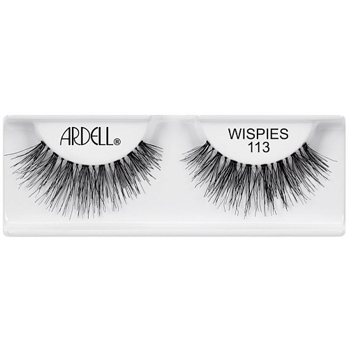 Ресницы подиумные "GLAMOUR", модель №113, чёрные.