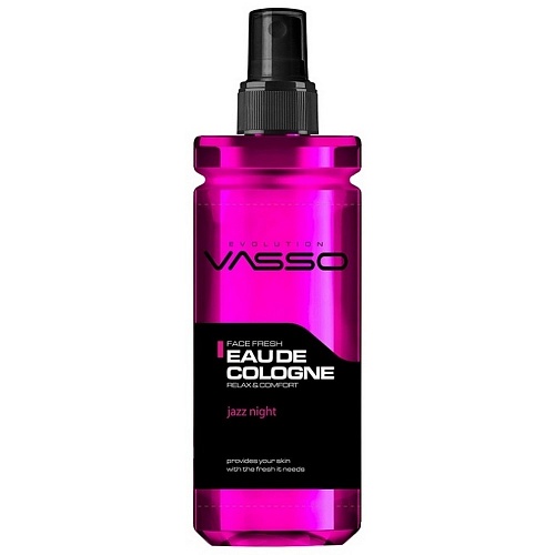 Vasso Eau De Cologne Jazz Night - одеколон после бритья, 370 мл.