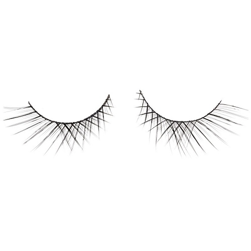 Ресницы подиумные "CORSET" с перекрестным плетением ресничек, модель №501, чёрные.