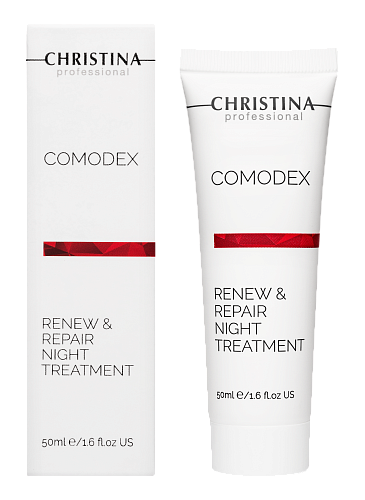 CHRISTINA Comodex Renew & Repair Night Treatment - ночная обновляющая сыворотка-восстановлениe, 50 мл.