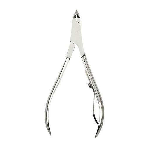 Kiepe Cuticle Nipper 4mm Flat Spring Black Box Joint Np - щипцы для кутикулы, длина полотна 4 мм., 3,9.