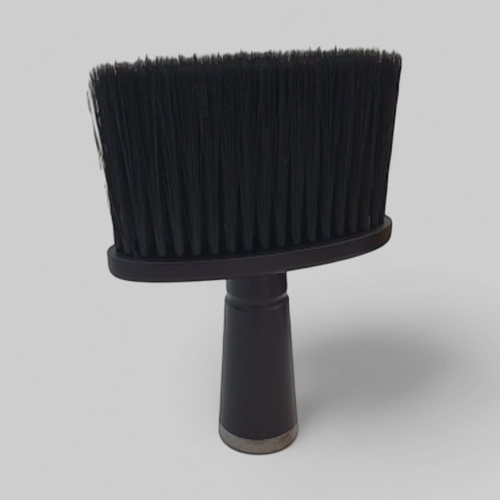 JRL NECK DUSTER  BLACK-ЩЕТКА -СМЕТКА ДЛЯ УДАЛЕНИЯ ВОЛОС, ЦВЕТ ЧЕРНЫЙ-Щетка сметка "JRL" из щетины с искусственным ворсом и ручкой из прочного безопасного пластика, цвет черный, размер 10х13см