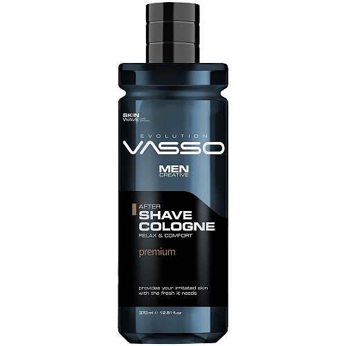 Vasso After Shave Cologne Premium - лосьон после бритья, 370 мл. 