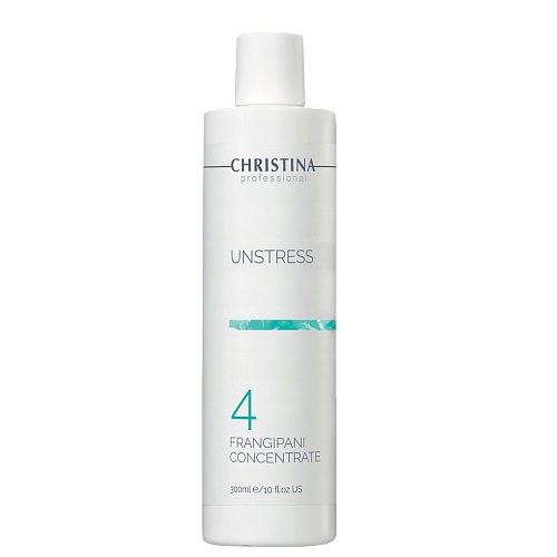 КОНЦЕНТРАТ ПЛЮМЕРИИ UNSTRESS 4 STEP FRANGIPANY CONCENTRATE С ЭКСТРАКТОМ ЦВЕТКА ПЛЮМЕРИИ  300 МЛ