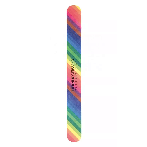 EMERY NAIL FILE "RAINBOW" - Пилка радужная, обе стороны мягкие