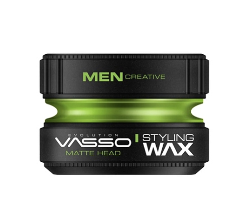Vasso Styling Wax Matte Head - воск для укладки волос, 150 мл.