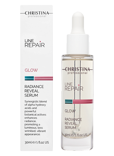 CHRISTINA Line Repair Glow Radiance Reveal Serum - сыворотка «Восстановление и сияние», 30 мл.