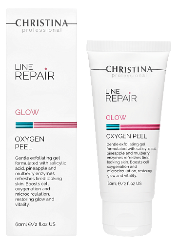 CHRISTINA Line Repair Glow Oxygen Peel - кислородный пилинг, 60 мл.