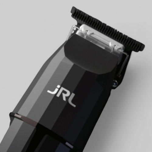 ONYX PROFESSIONAL CORDLESS HAIR TRIMMER BLACK-МАШИНКА ДЛЯ СТРИЖКИ ВОЛОС "JRL ONYX CORDLESS BLACK"  /ОКАНТОВОЧНАЯ, ЦВЕТ - ЧЕРНЫЙ/ роторный мотор, 8200 об/мин), T-образный ножевой блок "ONYX EZ-GAP M" 40мм, 5 насадок: 1,5 мм-10мм, 3.5ч работ