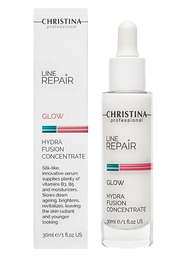 CHRISTINA Line Repair Glow Hydra Fusion Concentrate - увлажняющая сыворотка-концентрат, 30 мл.