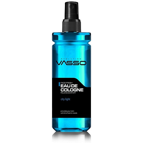 Vasso Eau De Cologne City Light - одеколон после бритья, 370 мл.