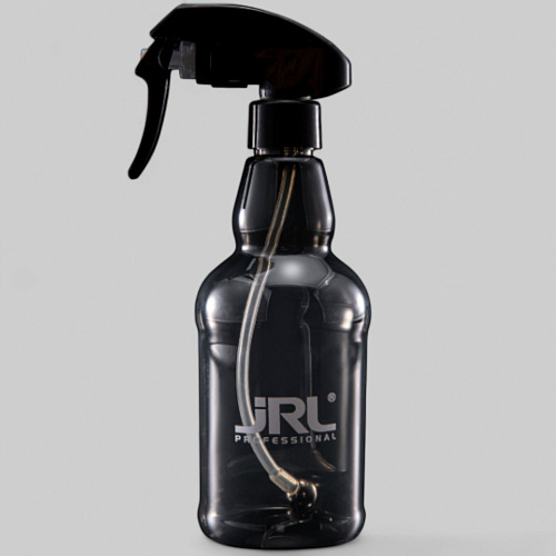 JRL ANTI-GRAVITY SPRAY BOTTLE 300ML-РАСПЫЛИТЕЛЬ ПАРИКМАХЕРСКИЙ-Распылитель "JRL ANTI-GRAVITY" - с шариком для использования в разных положениях и направлениях, материал сверхтермостойкий пластик,
200 мл, цвет черный.